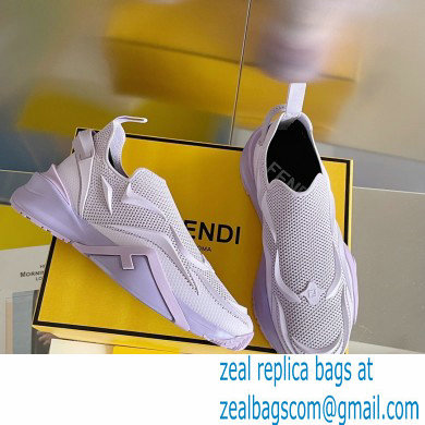 Fendi Flow mesh running Sneakers Purple 2022