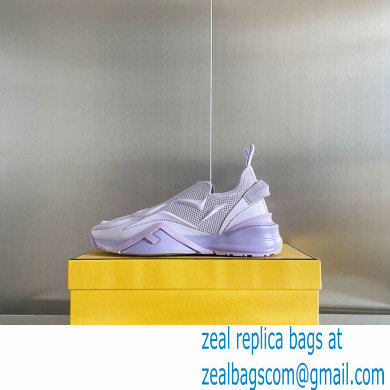 Fendi Flow mesh running Sneakers Purple 2022 - Click Image to Close
