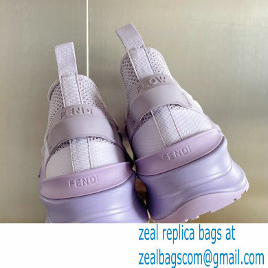 Fendi Flow mesh running Sneakers Purple 2022