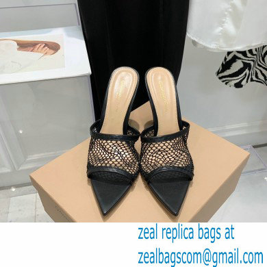 Gianvito Rossi Heel 10.5cm Alisa Mules Black 2022