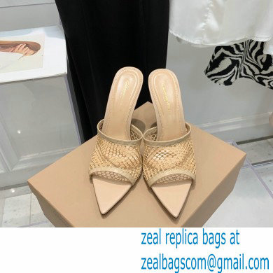 Gianvito Rossi Heel 10.5cm Alisa Mules Nude 2022