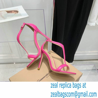 Gianvito Rossi Heel 10.5cm Eiko Stiletto Leather Sandals Fuchsia 2022