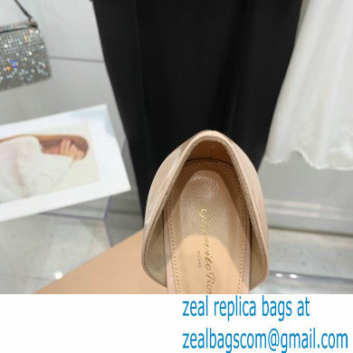 Gianvito Rossi Heel 10.5cm TPU BREE Plexi Sandals PVC Nude 2022 - Click Image to Close
