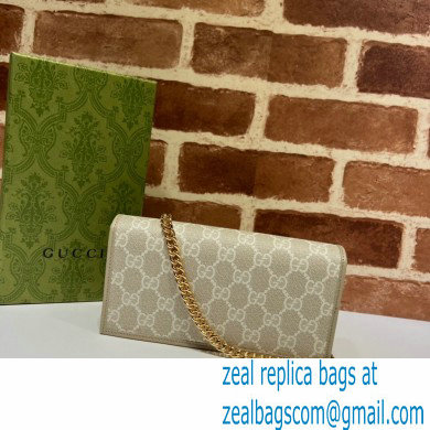Gucci 1955 Horsebit Wallet with Chain Bag 621892 GG Canvas Oatmeal - Click Image to Close
