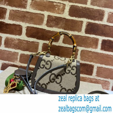 Gucci Bamboo 1947 Jumbo GG Mini Bag 686864 - Click Image to Close