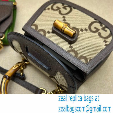 Gucci Bamboo 1947 Jumbo GG Mini Bag 686864 - Click Image to Close