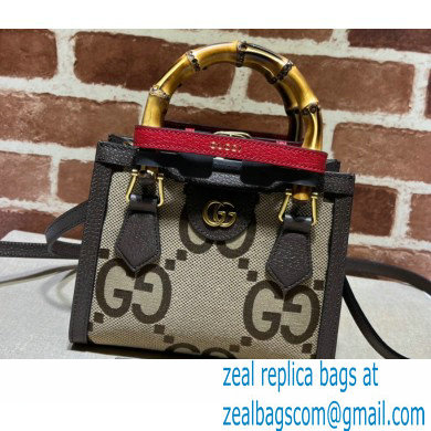 Gucci Diana Jumbo GG Mini Tote Bag 702732 - Click Image to Close