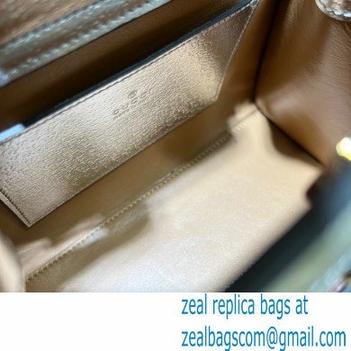 Gucci Diana mini tote bag 702732 silver 2021