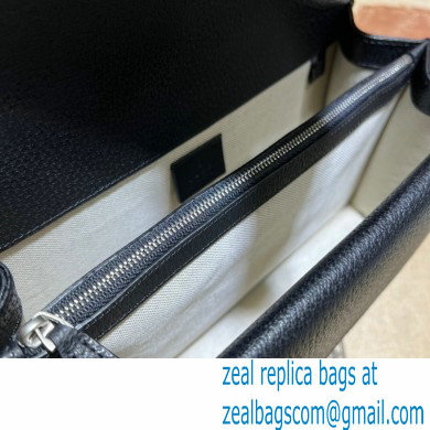 Gucci Dionysus Small Shoulder Bag 400249 Washed GG Denim Black - Click Image to Close