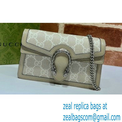 Gucci Dionysus Super Mini Bag 476432 GG Canvas Oatmeal