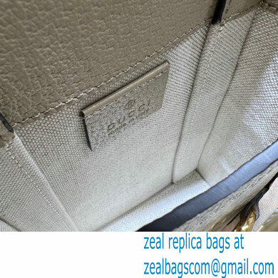 Gucci Horsebit 1955 Mini Bag 625615 GG Canvas Oatmeal