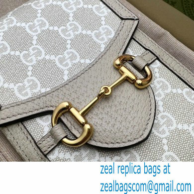 Gucci Horsebit 1955 Mini Bag 625615 GG Canvas Oatmeal