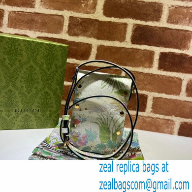 Gucci Horsebit 1955 Mini Bag 625615 Tiger Print