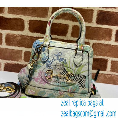 Gucci Horsebit 1955 Mini Bag 677212 Tiger Print - Click Image to Close