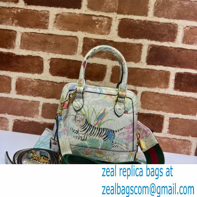 Gucci Horsebit 1955 Mini Bag 677212 Tiger Print