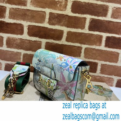 Gucci Horsebit 1955 Mini Bag 677266 Tiger Print