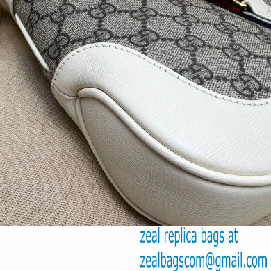 Gucci Jackie 1961 Small Hobo Bag 636706 GG Canvas White