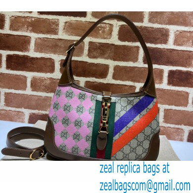 Gucci Jackie 1961 Small Hobo Bag 636706 Stripes Print - Click Image to Close