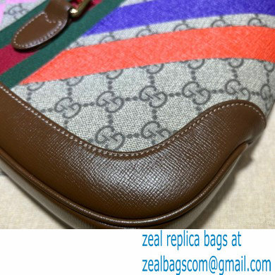 Gucci Jackie 1961 Small Hobo Bag 636706 Stripes Print - Click Image to Close