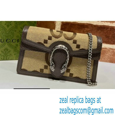 Gucci Jumbo GG Dionysus Super Mini Bag 476432 - Click Image to Close