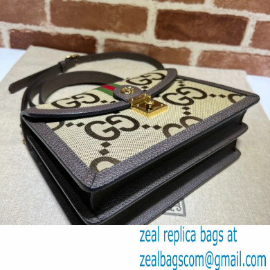 Gucci Jumbo GG Ophidia Web Top Handle Bag 651055