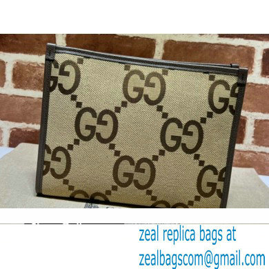 Gucci Jumbo GG Pouch Bag 699318 - Click Image to Close