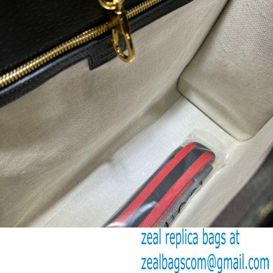 Gucci Medium tote bag with Interlocking G 674148 GG Denim Black