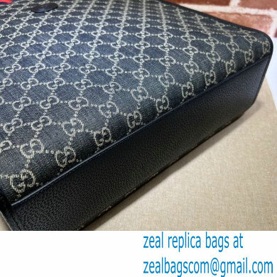 Gucci Medium tote bag with Interlocking G 674155 GG Denim Black