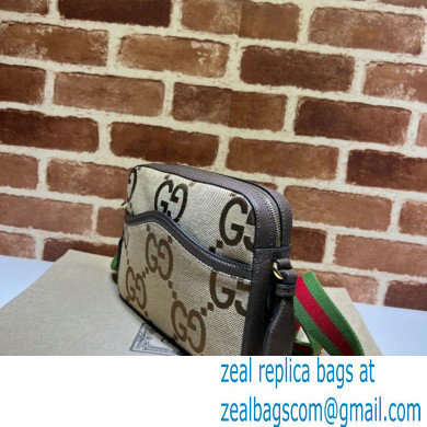 Gucci Messenger Bag with Jumbo GG 675891