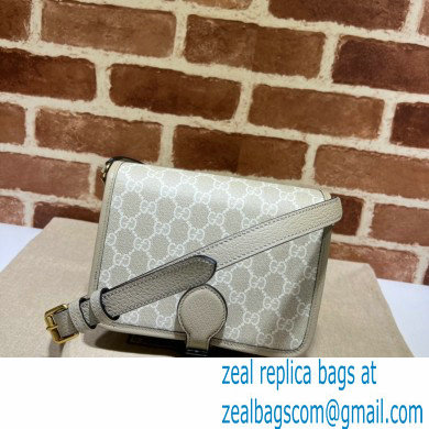 Gucci Mini shoulder bag with Interlocking G 671620 GG Canvas Oatmeal