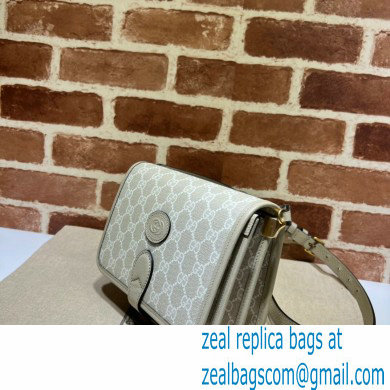 Gucci Mini shoulder bag with Interlocking G 671620 GG Canvas Oatmeal