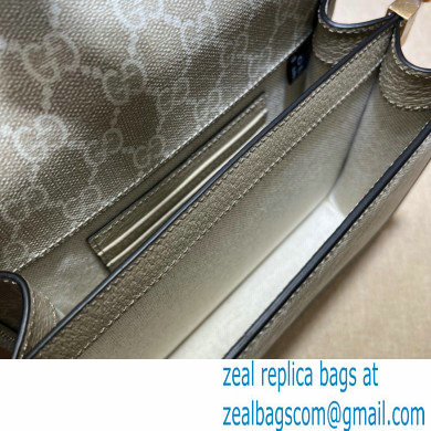 Gucci Mini shoulder bag with Interlocking G 671620 GG Canvas Oatmeal - Click Image to Close