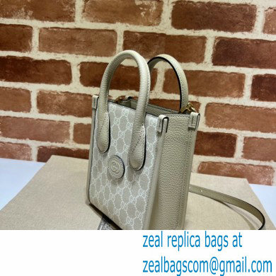 Gucci Mini tote bag with Interlocking G 671623 GG Canvas Oatmeal