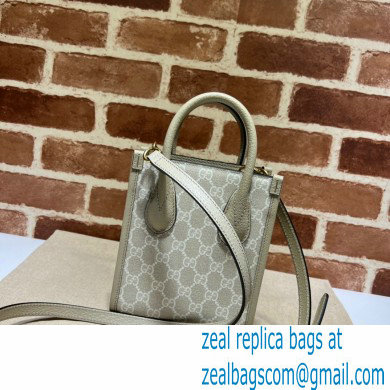 Gucci Mini tote bag with Interlocking G 671623 GG Canvas Oatmeal