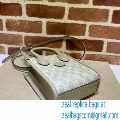 Gucci Mini tote bag with Interlocking G 671623 GG Canvas Oatmeal