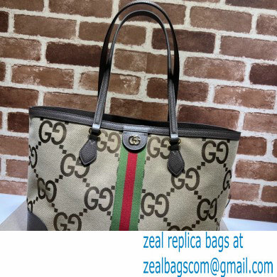 Gucci Ophidia Web Jumbo GG Medium Tote Bag 631685 - Click Image to Close