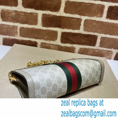 Gucci Ophidia Web Small Shoulder Bag 553877 GG Canvas Oatmeal