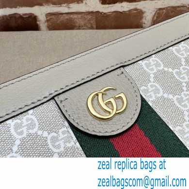 Gucci Ophidia Web Small Shoulder Bag 553877 GG Canvas Oatmeal