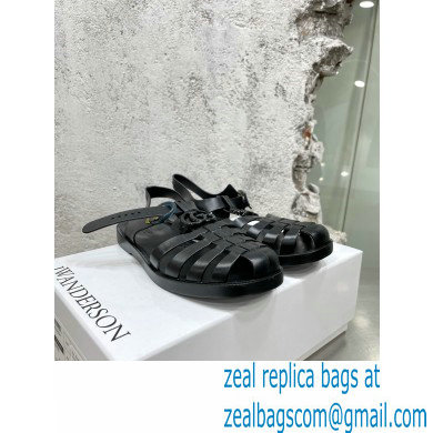 Gucci Rubber Sandals with Double G 676970 Black 2022