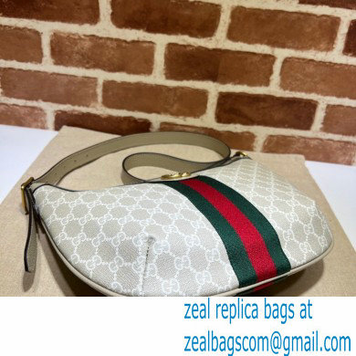 Gucci Web Ophidia Small Shoulder Bag 598125 GG Canvas Oatmeal - Click Image to Close