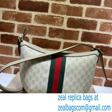 Gucci Web Ophidia Small Shoulder Bag 598125 GG Canvas Oatmeal