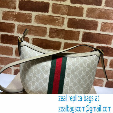 Gucci Web Ophidia Small Shoulder Bag 598125 GG Canvas Oatmeal - Click Image to Close