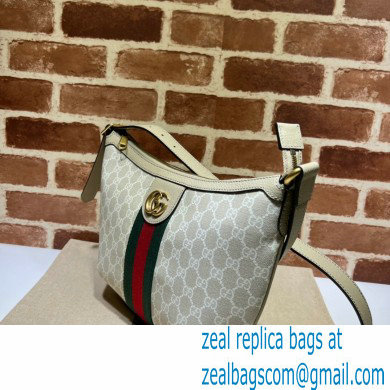 Gucci Web Ophidia Small Shoulder Bag 598125 GG Canvas Oatmeal - Click Image to Close