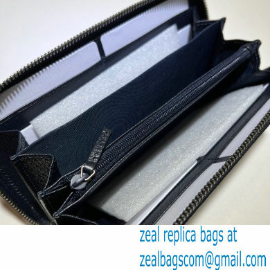 Gucci Zip around wallet with Interlocking G 673003 Blue