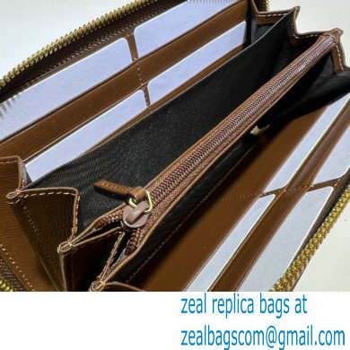 Gucci Zip around wallet with Interlocking G 673003 Brown - Click Image to Close