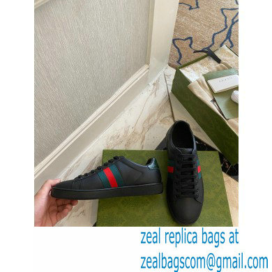 Gucci lover's Ace sneaker black 387993 2021 - Click Image to Close