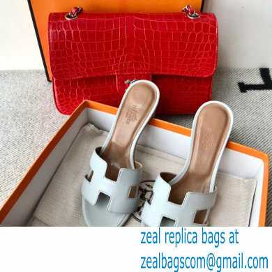 Hermes Heel 5cm Oasis Sandals in Swift Box Calfskin 01