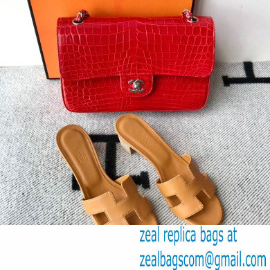 Hermes Heel 5cm Oasis Sandals in Swift Box Calfskin 04