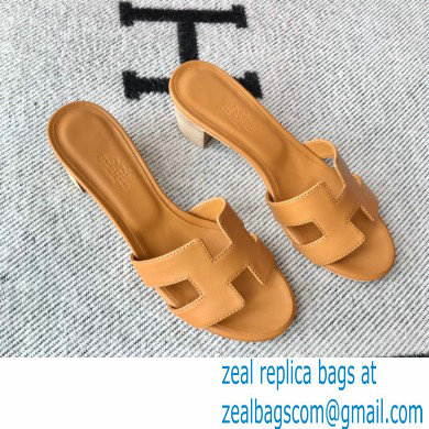 Hermes Heel 5cm Oasis Sandals in Swift Box Calfskin 04