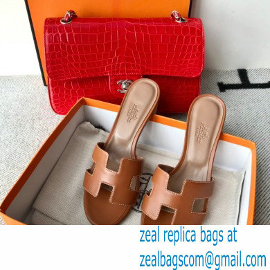 Hermes Heel 5cm Oasis Sandals in Swift Box Calfskin 05